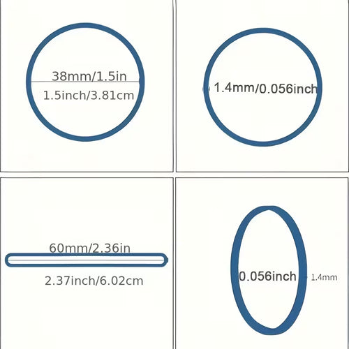 100/300pcs of Multicolored Rubber Bands, Durable And Elastic, with a Diameter of 38 Mm, Made of Stretch Synthetic Rubber, Suitable for Office Supplies, School, And Home Use