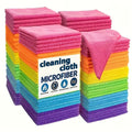 12 High-Quality Microfiber Cleaning Cloths - Super Absorbent And Quick-Drying, Leaving No Marks Or Stains, Suitable for Kitchens, Bathrooms, Cars, And Furniture - Durable And Reusable Towels, Multifunctional Cleaning Tools, Modern Design
