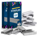 10,000 Pack 26/6 Office Staples | Standard Fit 26/6mm Staples for Desktop