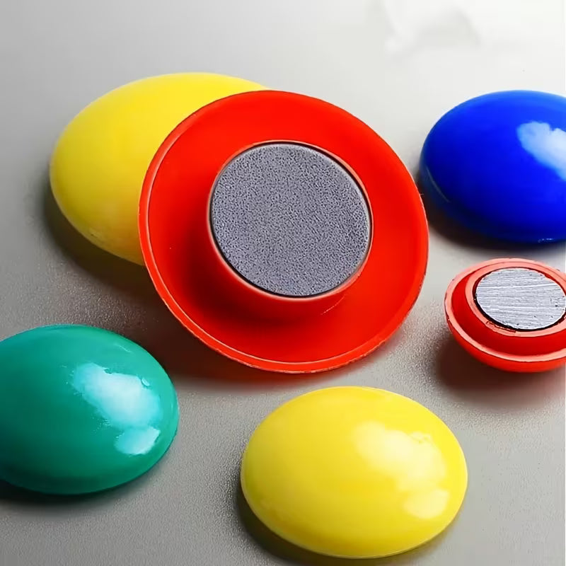10pcs of Colourful Round Magnets, Charming Decorative Magnets Suitable for Kitchens, Offices, Lockers, Cabinets, And Dishwashers, Perfect for Kitchen Decor, Home Embellishments, And Gifts for Mother'S Day