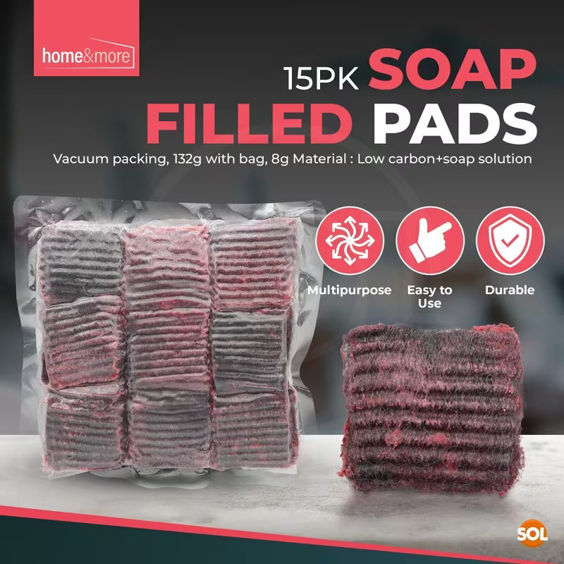 15 Pack Soap Filled Pads