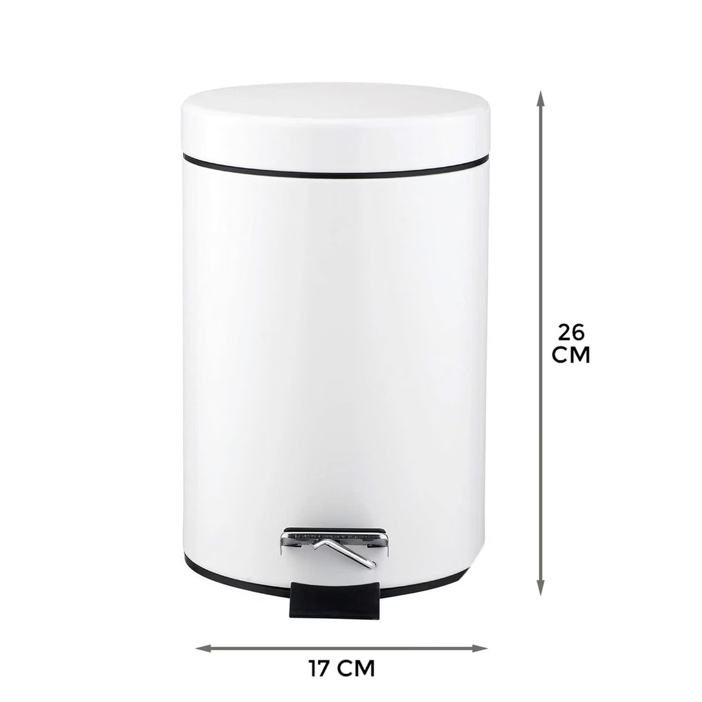 3 Litre Pedal Bin, Bathroom
