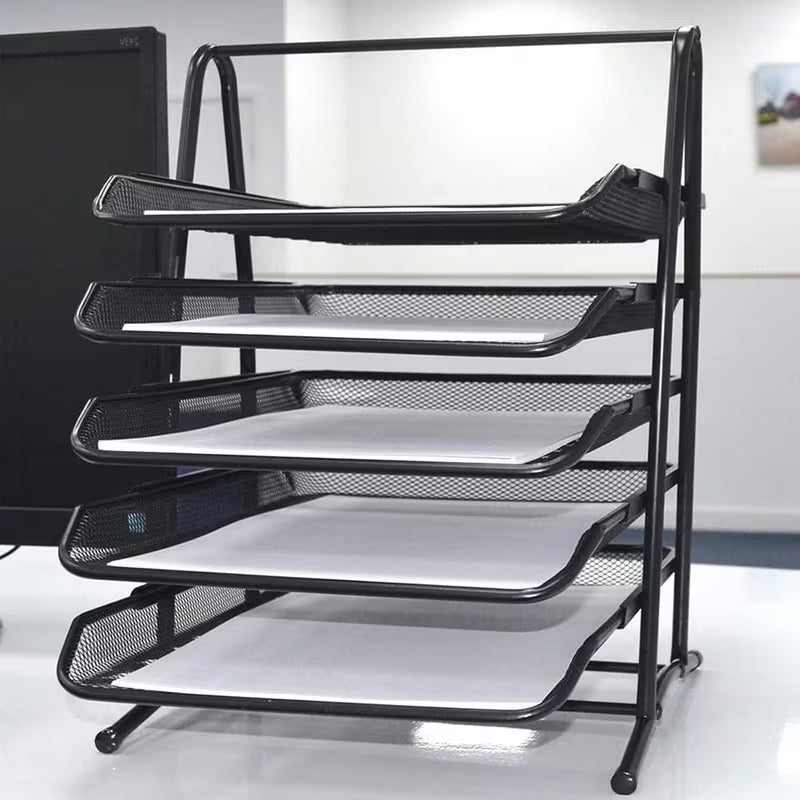 4/5 Tier Office Filing Trays Holder