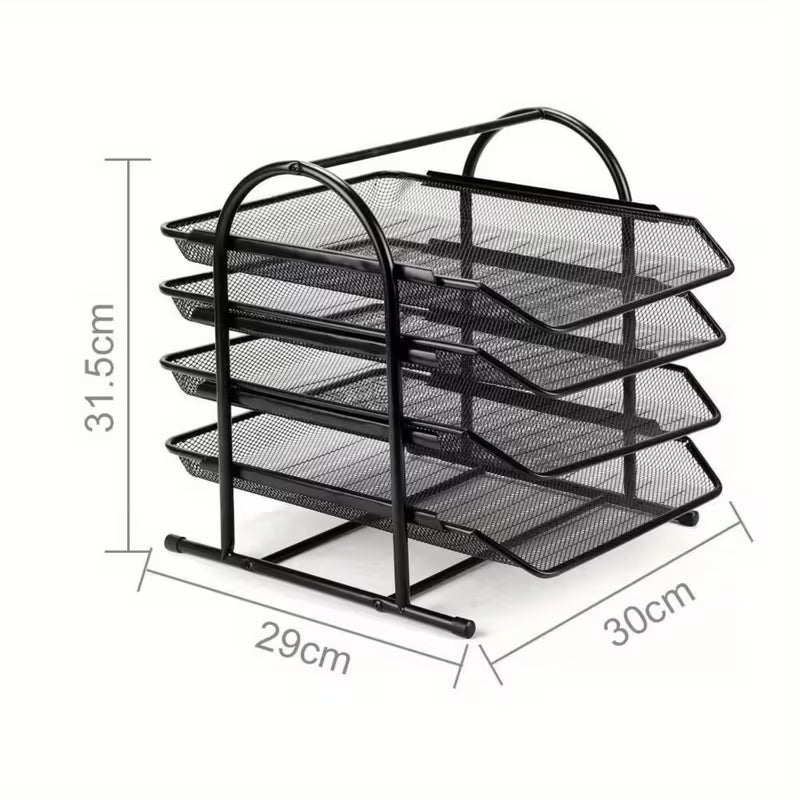 4/5 Tier Office Filing Trays Holder