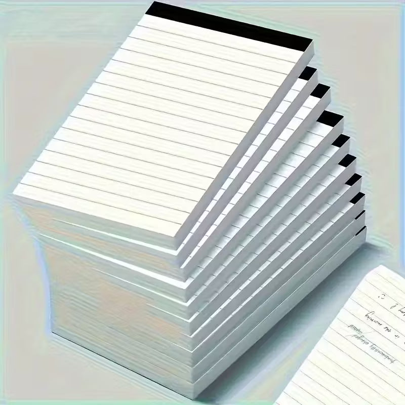 10pcs of White-Lined Notebooks, Each with 30 Sheets of Paper, Suitable for Office Note-Taking And Daily Planning - Perfect for School, Office, And Back-To-School Supplies, Organized Notebooks, Smooth Paper Quality, Notebook Supplies