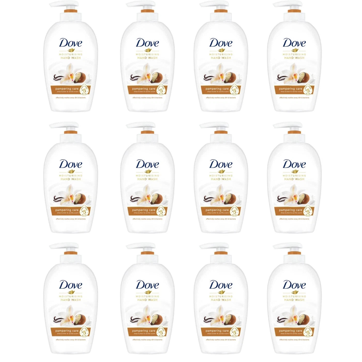 Dove Hand Wash Shea Butter 250ml - Case of 12