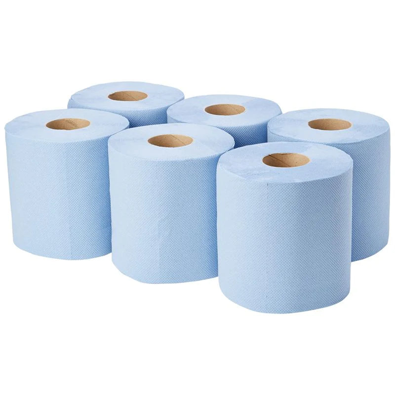 Sky Rolls Blue Extra Value Centrefeed Paper 6 Pack